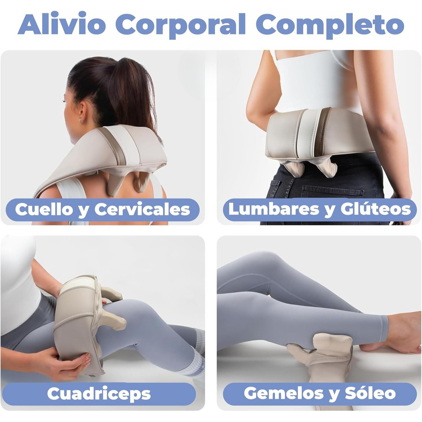 Masajeador de Cuello Inteligente 5D - Bravela®