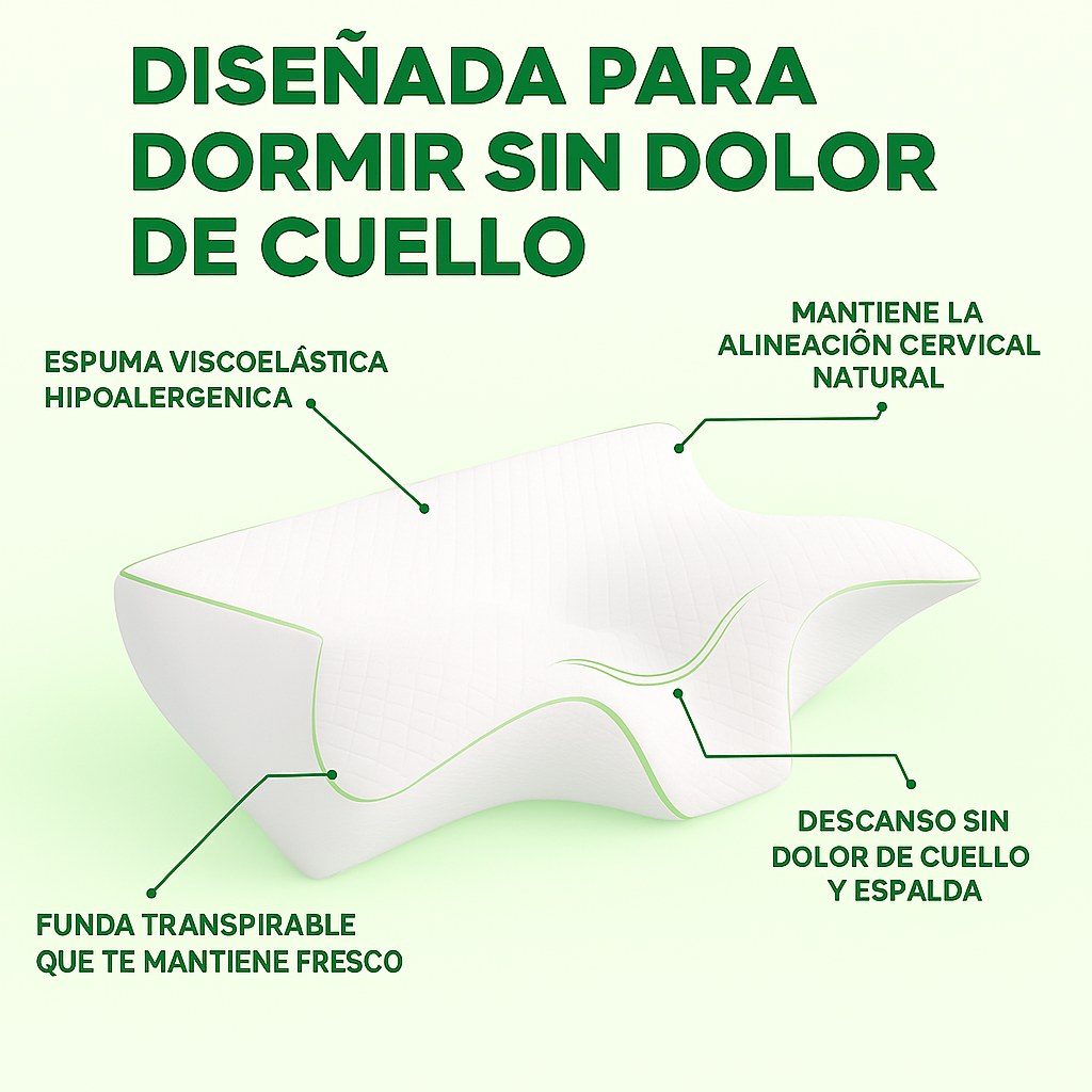 Nuvitax® - Almohada Ergonómica