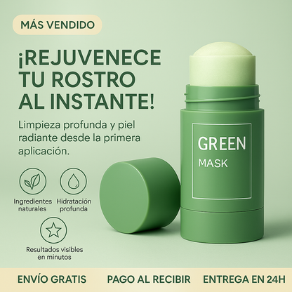 Luce hasta 10 años más joven con la revolución verde de Nuvitax. GREEN MASK-STICK